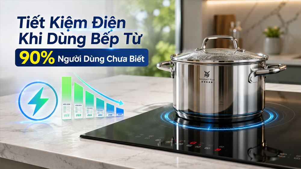 Cách dùng bếp từ tiết kiệm điện mà nhiều người bỏ qua