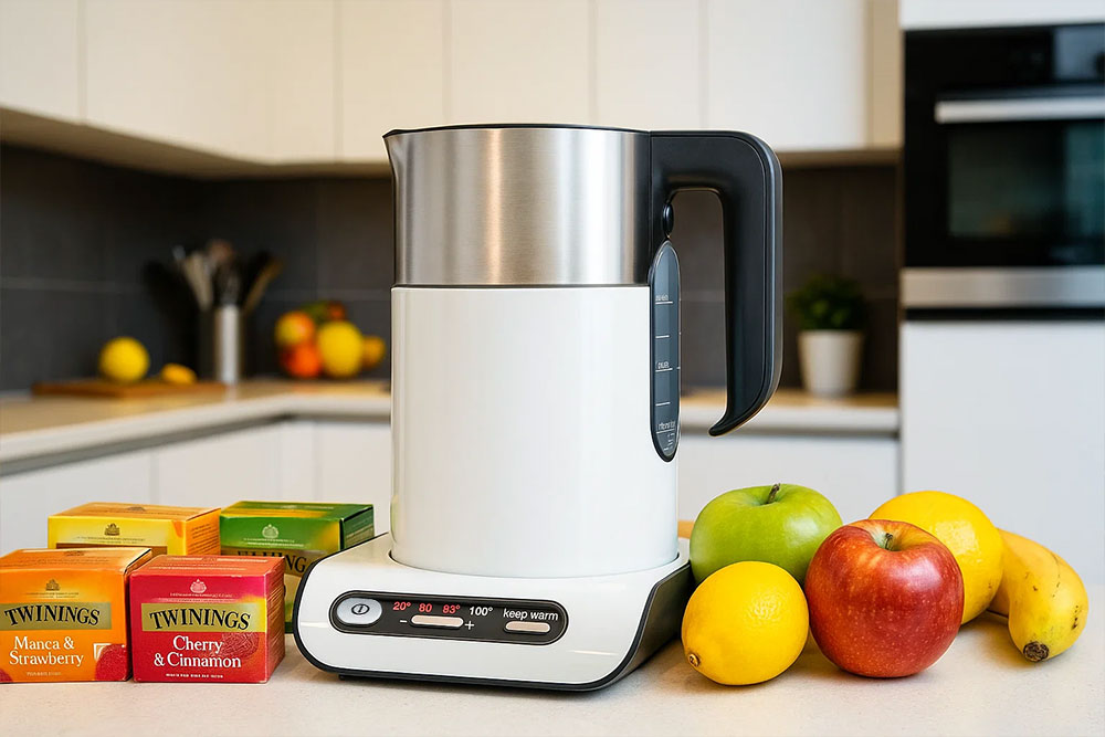 Thiết kế Styline sang trọng của ấm siêu tốc Bosch TWK8611P