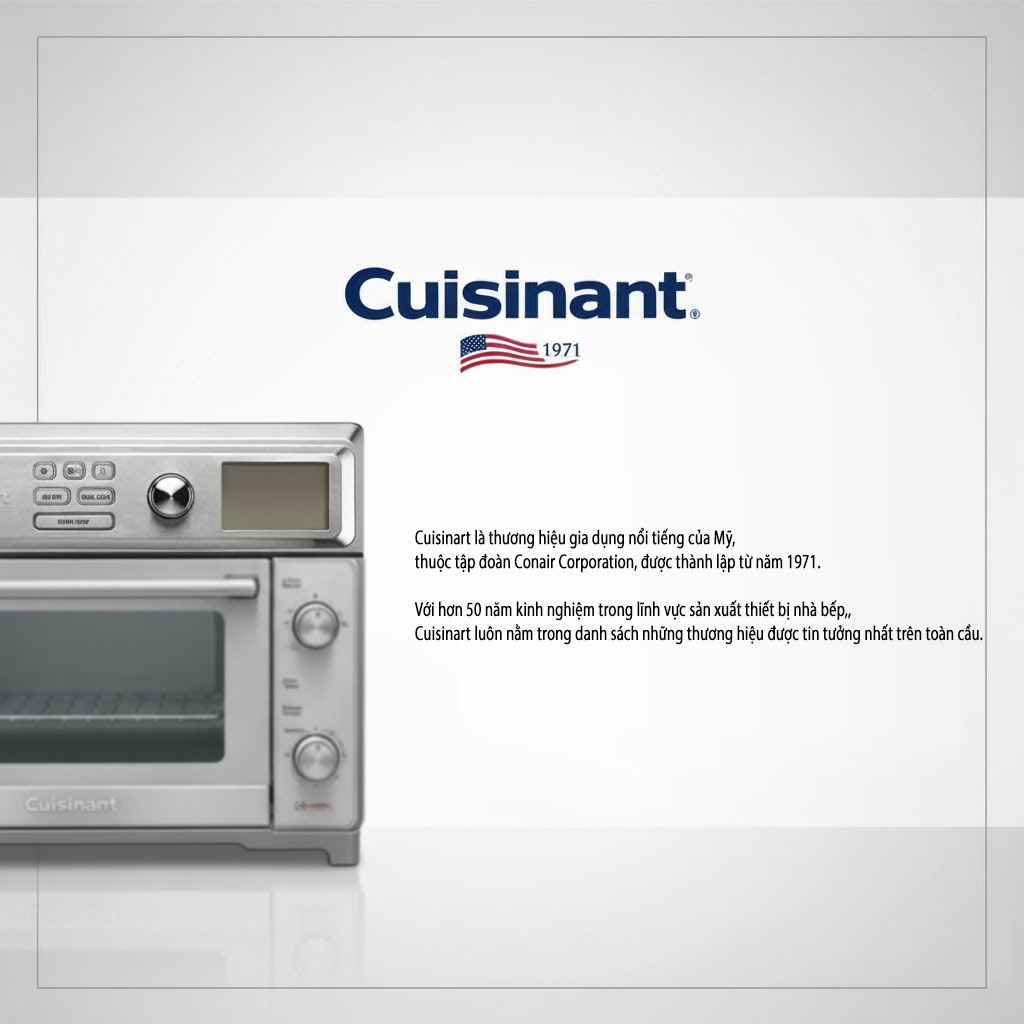 Logo thương hiệu Cuisinart của Mỹ
