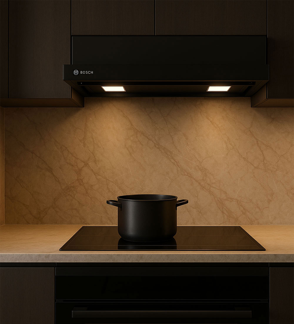 Linh hoạt trong lắp đặt, phù hợp với mọi thiết kế bếp