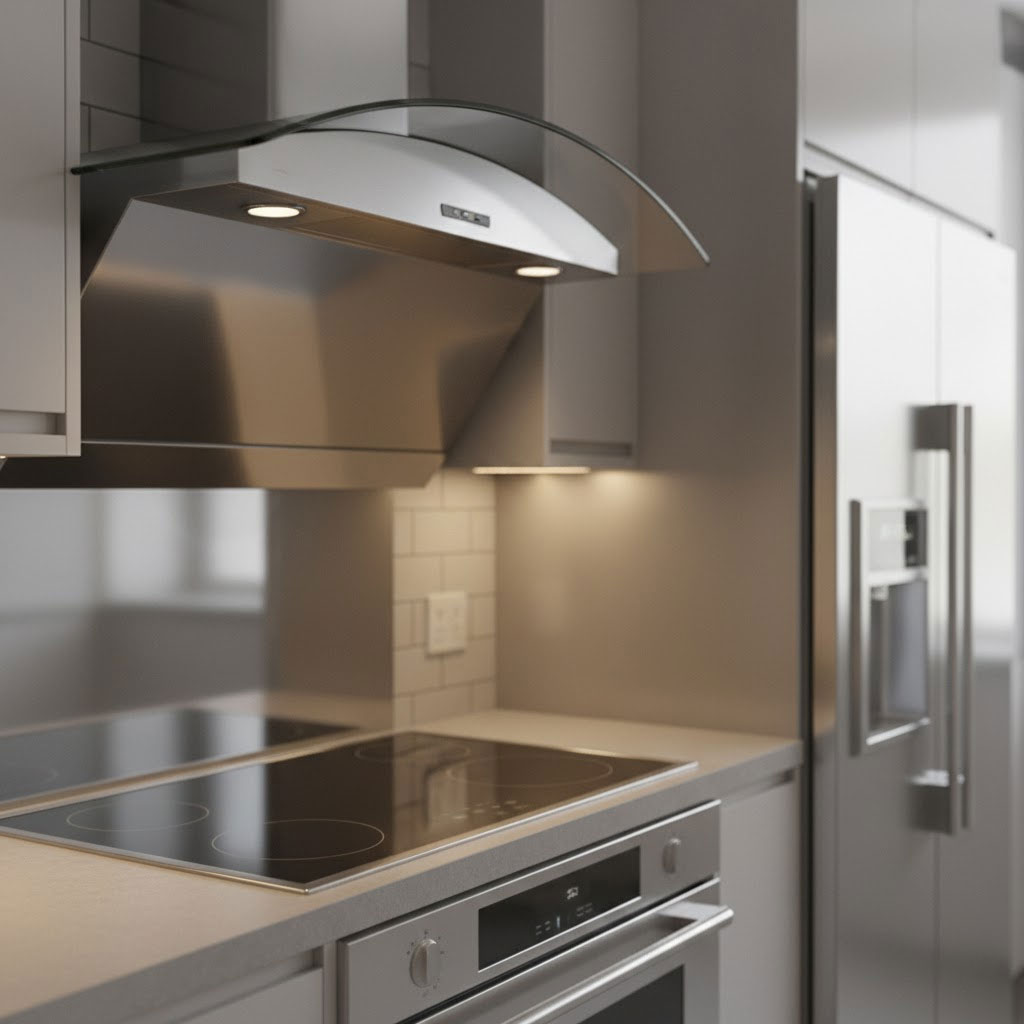 Máy hút mùi công suất lớn, vận hành êm