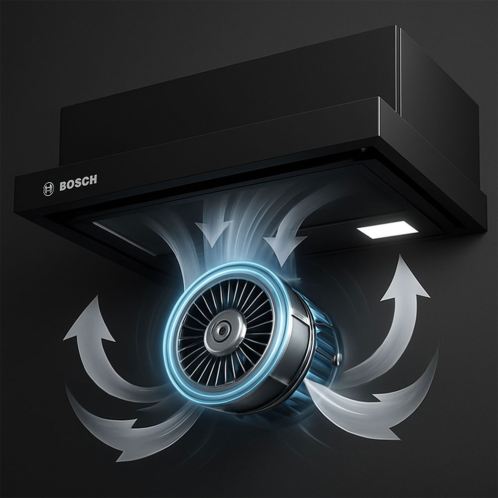 Sử dụng bộ lọc dầu mỡ bằng kim loại giúp việc vệ sinh trở nên đơn giản và tiện lợi