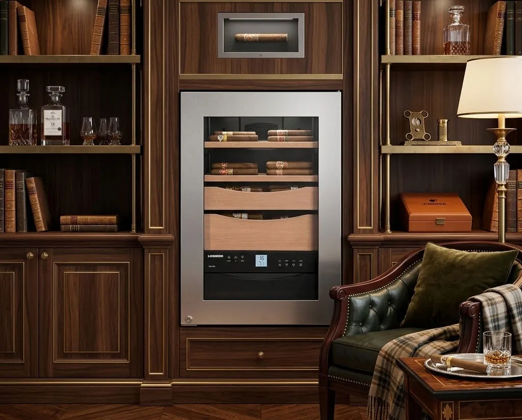 Tủ cigar LIEBHERR là giải pháp bảo quản xì gà cao cấp