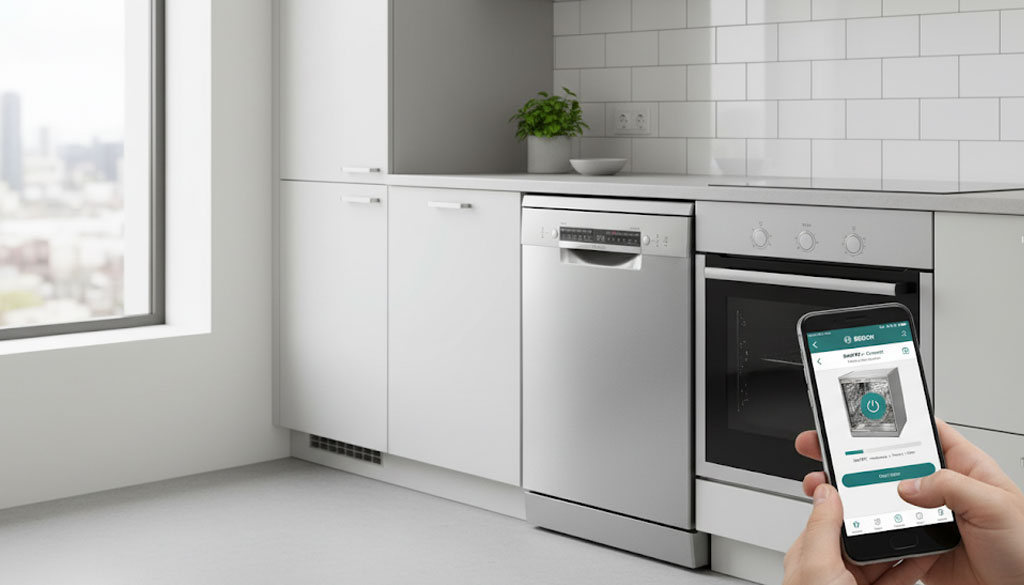 Kết nối thông minh Home Connect Bosch SMS6ZCI10E