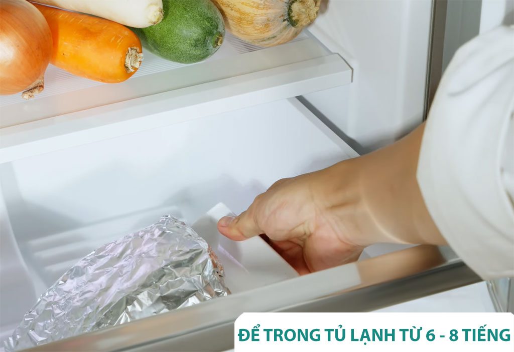 Bảo quản thịt heo trong tủ lạnh Bosch