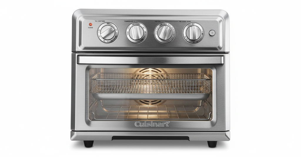 Khoang lò chiên không dầu Cuisinart TOA-60HK dung tích 17 lít