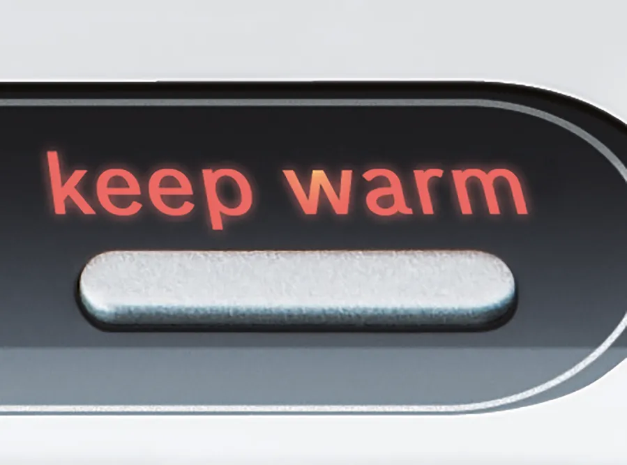 Chức năng KeepWarm giữ ấm đến 30 phút