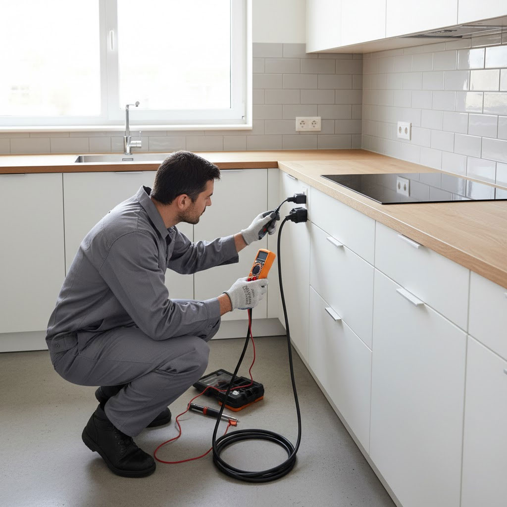 Định kỳ 6 tháng, kiểm tra phần dưới của bếp