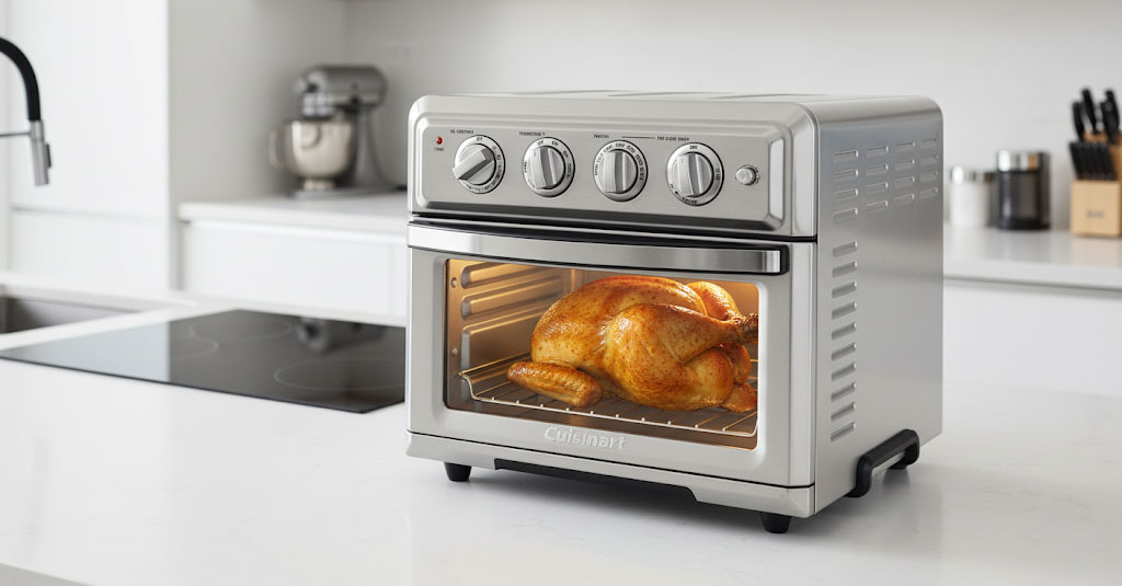 Chế độ nấu nướng đa năng lò chiên không dầu Cuisinart TOA-60HK