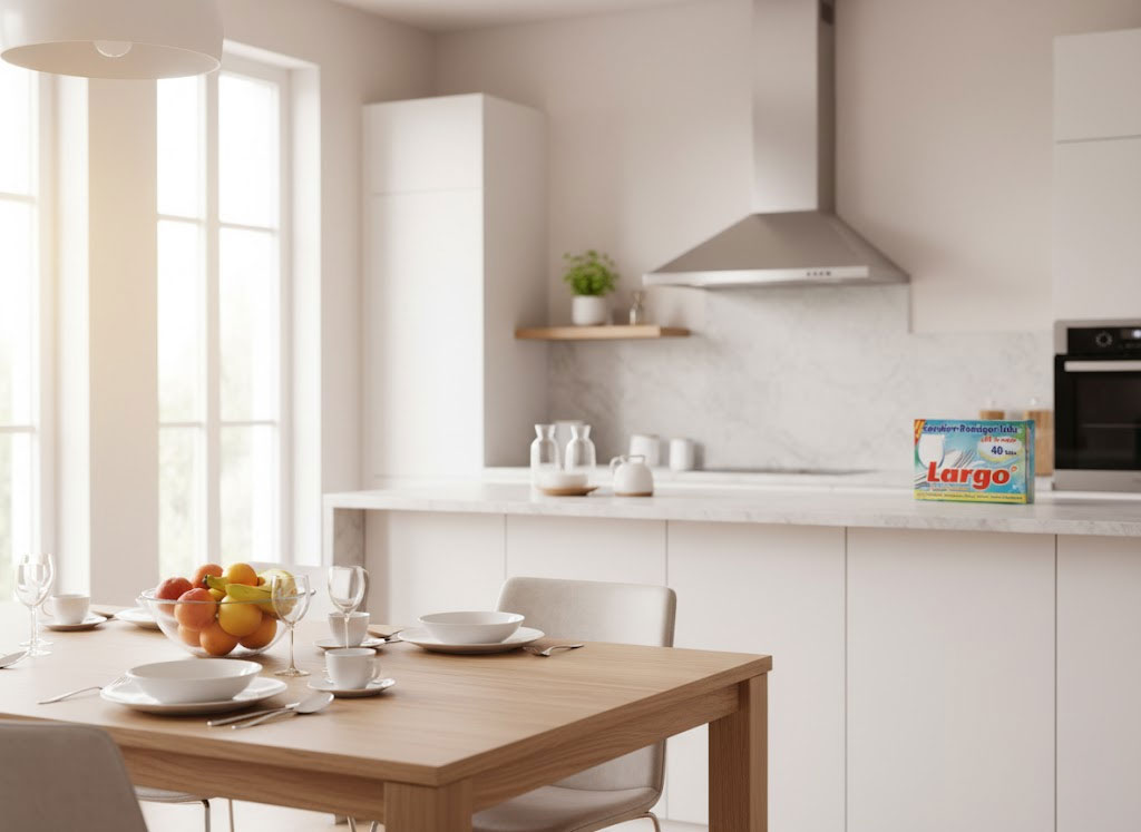 Viên rửa bát Largo All-in-one 40 viên – lựa chọn thông minh cho căn bếp sang trọng