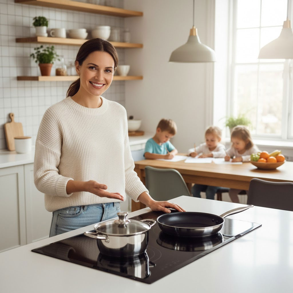 Một chiếc bếp từ sạch là khởi nguồn cho mọi món ăn ngon