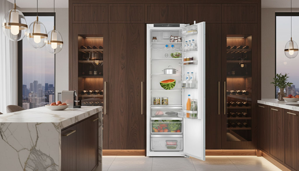 Dung tích 310 lít rộng rãi của tủ lạnh Bosch Series 6