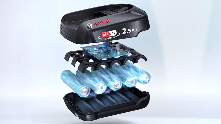 Bosch tiên phong trong công nghệ pin, mang đến sự bền bỉ và chất lượng vượt trội cho máy hút bụi không dây