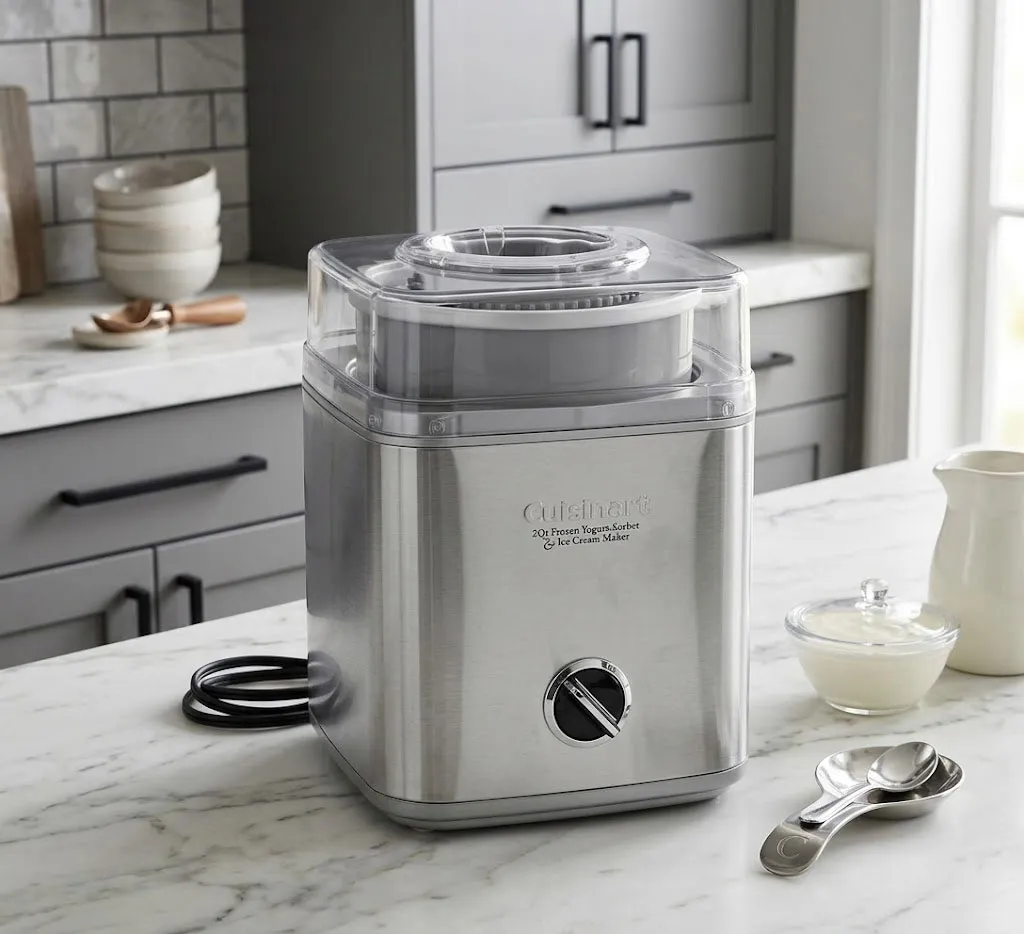 máy làm kem Cuisinart ICE-30BCHK thiết kế sang trọng