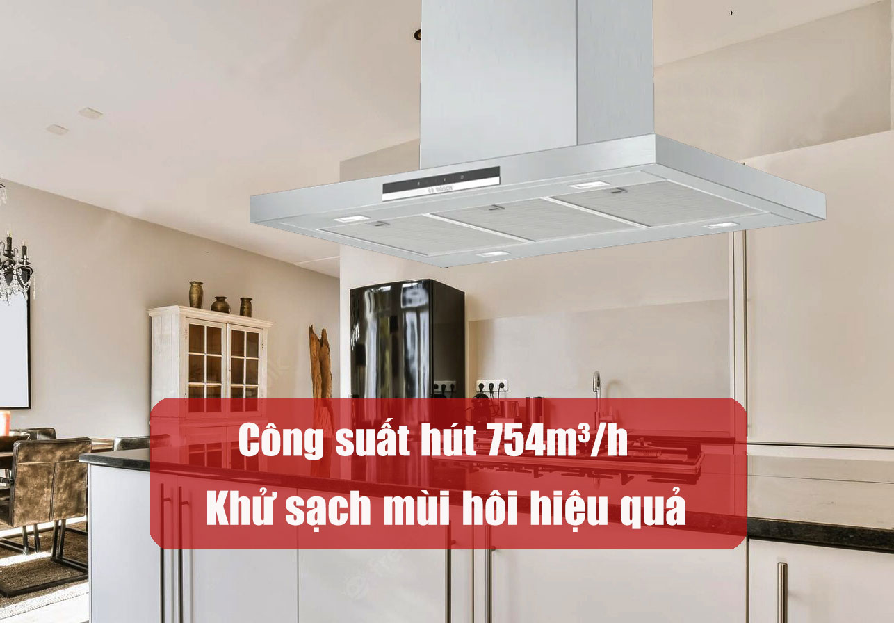 Công suất hút lớn