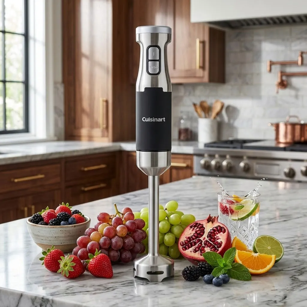 Máy xay sinh tố cầm tay Cuisinart nhỏ gọn và tinh tế