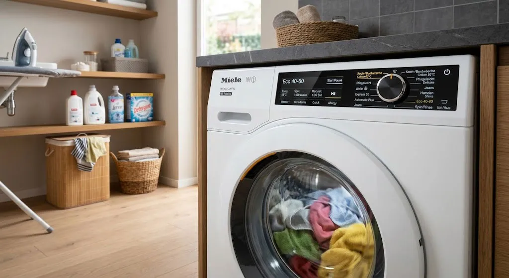 Máy giặt hiện đại nhiều chế độ giặt thông minh