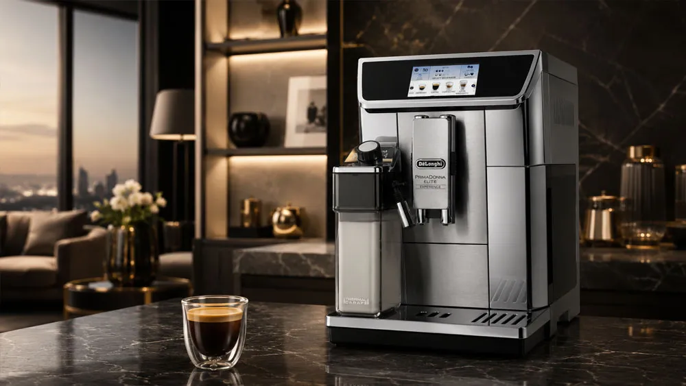 Ly espresso crema chuẩn Ý được pha từ Delonghi ECAM650.85.MS
