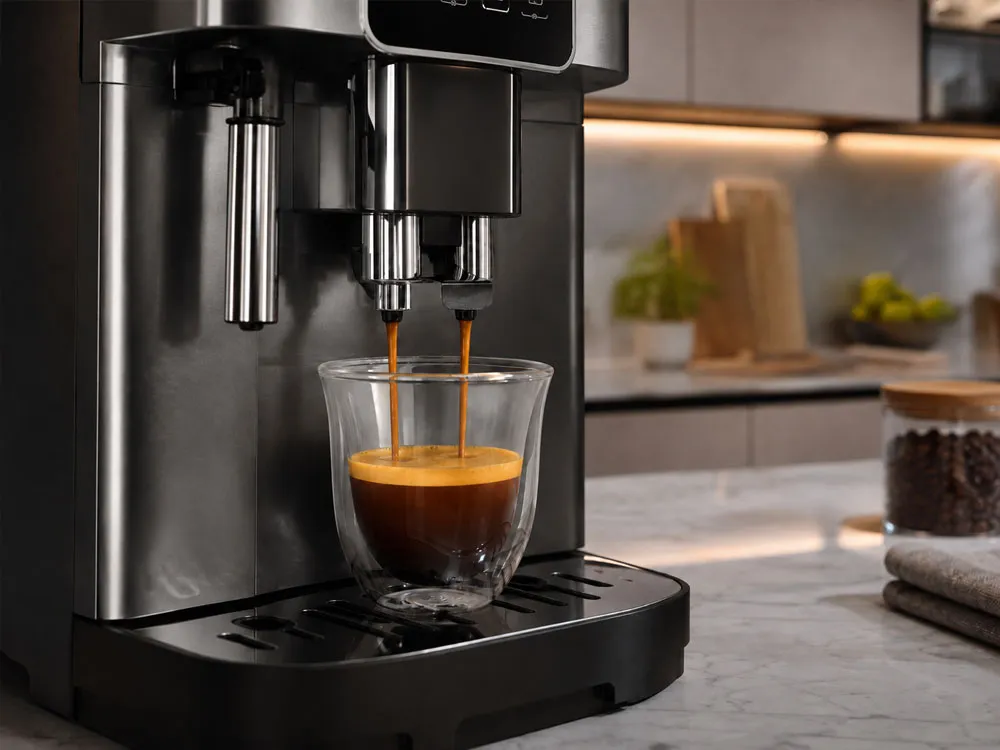 Máy pha cà phê tự động chiết xuất espresso tại nhà