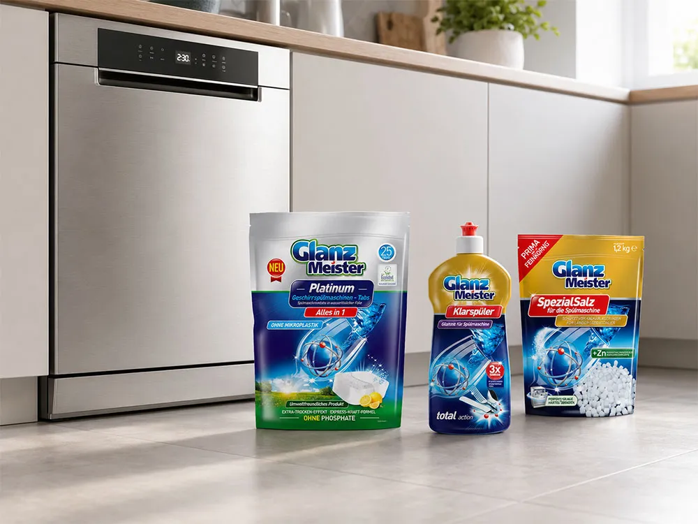 Viên rửa và muối chuyên dụng cho máy rửa bát