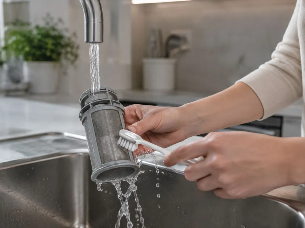 Cách vệ sinh bộ lọc máy rửa bát đúng cách