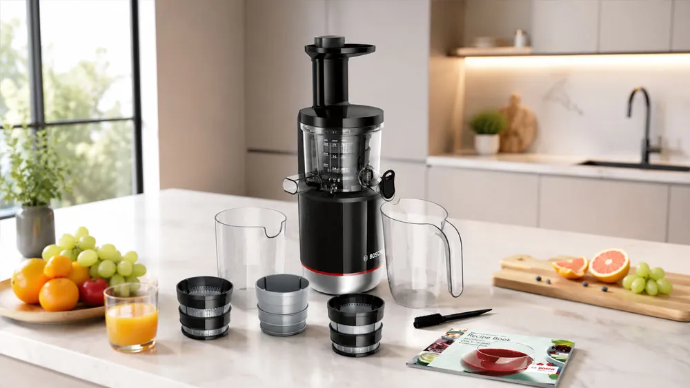 Máy ép trái cây thiết kế sang trọng dành cho căn bếp hiện đại
