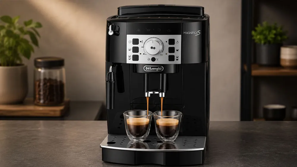 Máy pha cà phê Delonghi ECAM22.110.B pha hai tách espresso cùng lúc