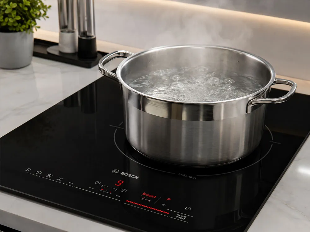 Chức năng tăng cường công suất trên bếp từ