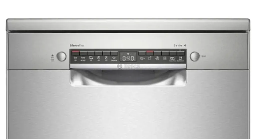 bảng điều khiển cảm ứng máy rửa bát hiện đại