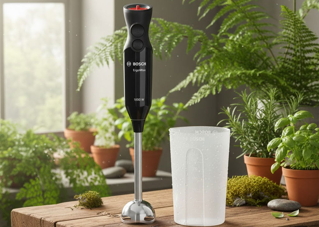 Máy xay cầm tay là thiết bị nhà bếp tiện lợi giúp bạn xay nhuyễn thực phẩm