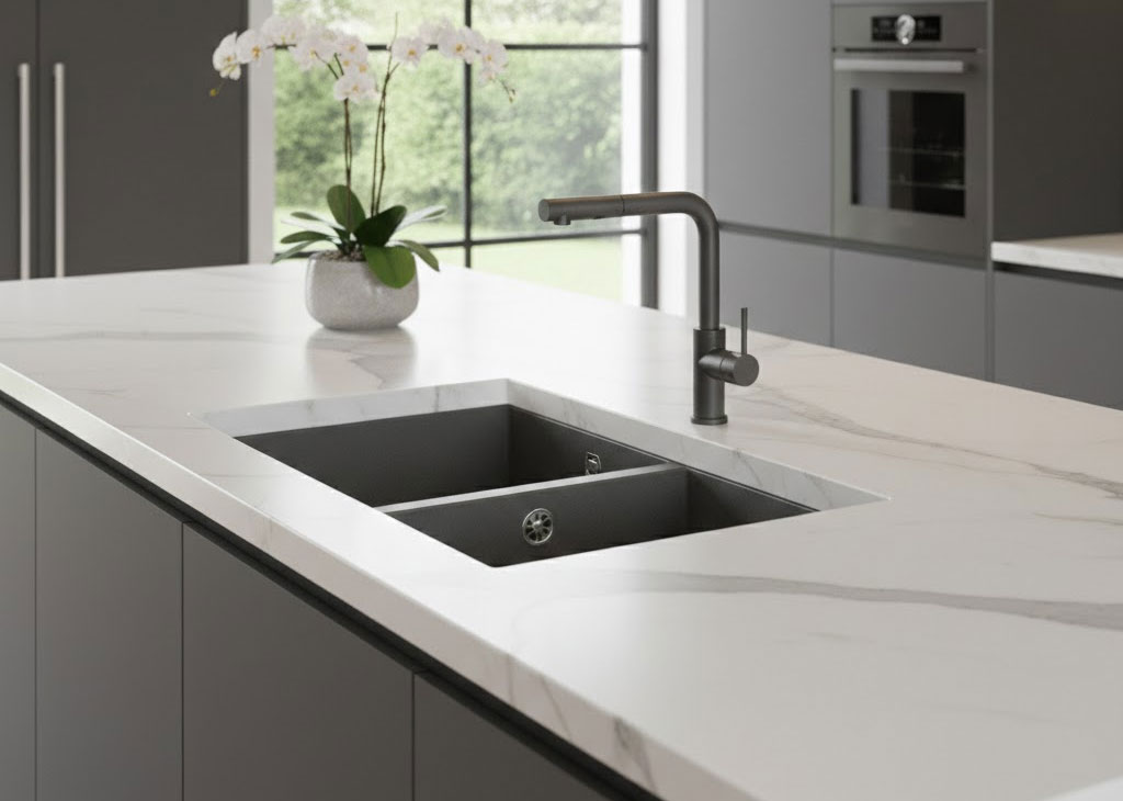 Thiết bị chậu bếp là hạng mục quan trọng giúp khu vực bồn rửa trở nên tiện lợi và thẩm mỹ hơn