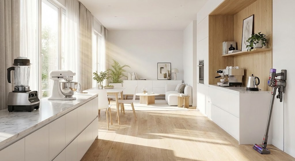 Thiết bị gia dụng giúp cuộc sống trở nên tiện nghi và nhẹ nhàng hơn