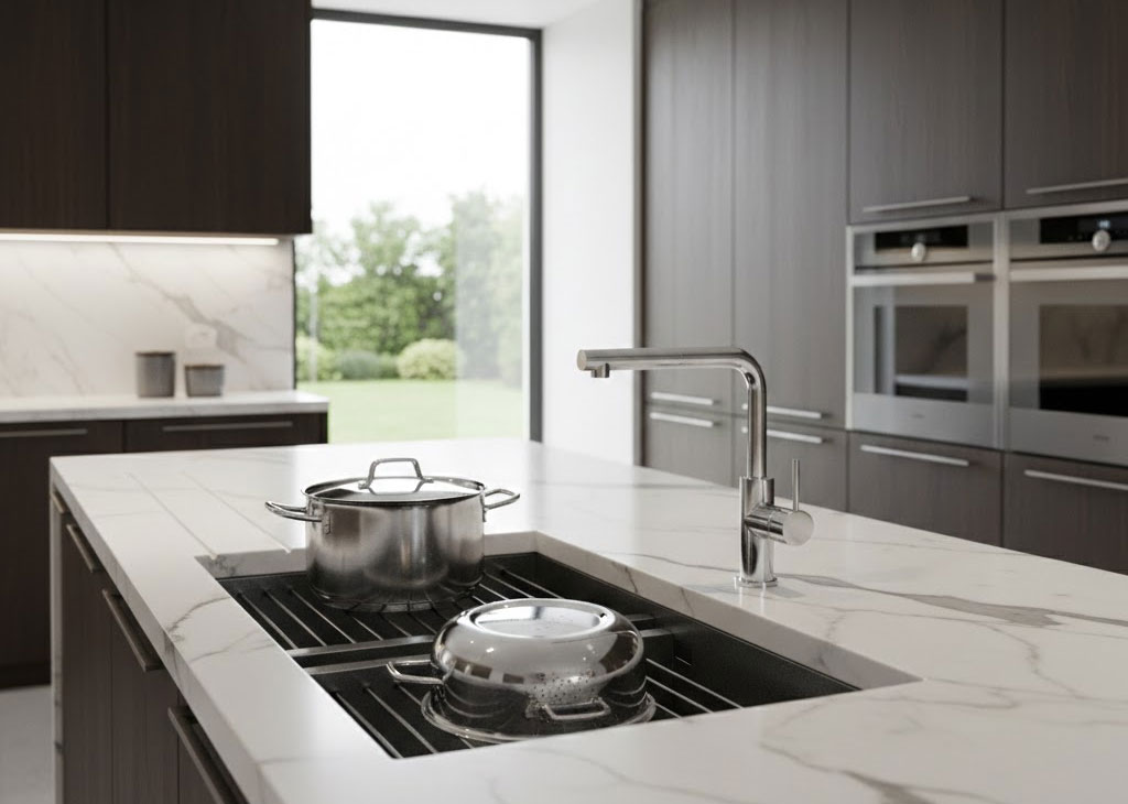 Thiết bị vòi bếp là lựa chọn quan trọng giúp tối ưu trải nghiệm sử dụng trong khu vực bồn rửa