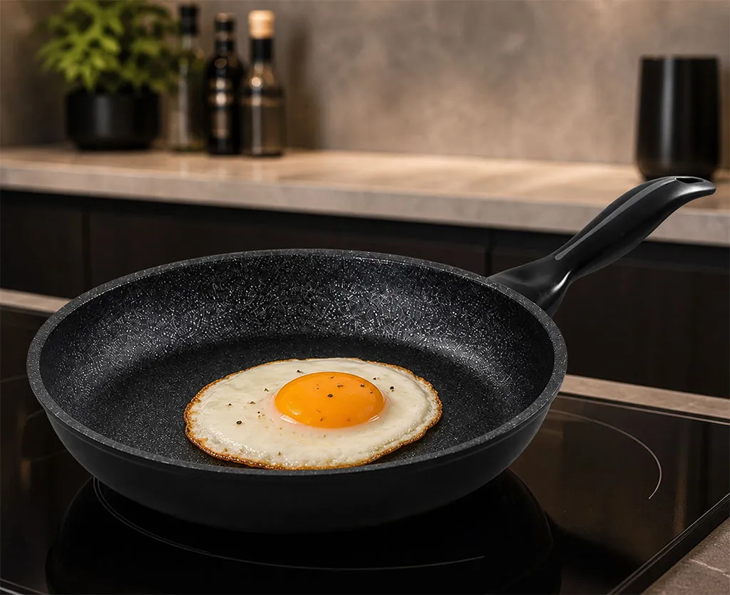 Bề mặt chống dính khi chiên thực phẩm