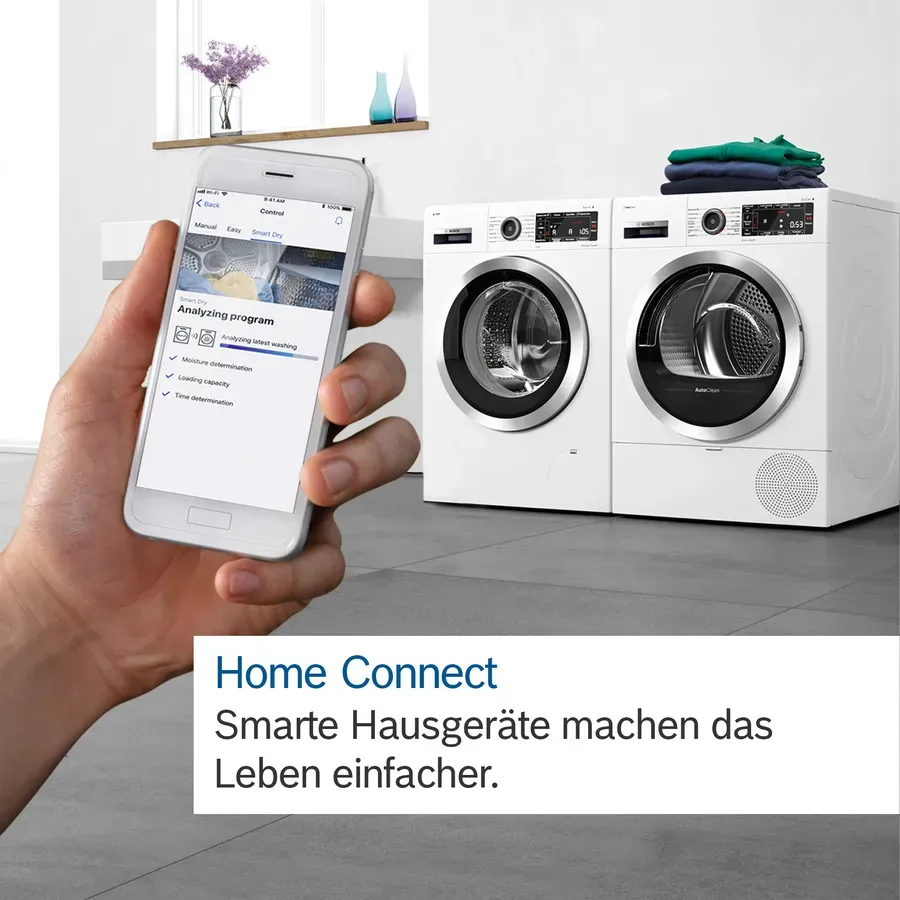 Máy giặt Bosch WGB256A41 Serie 8 10kg kết nối Home Connect thông minh