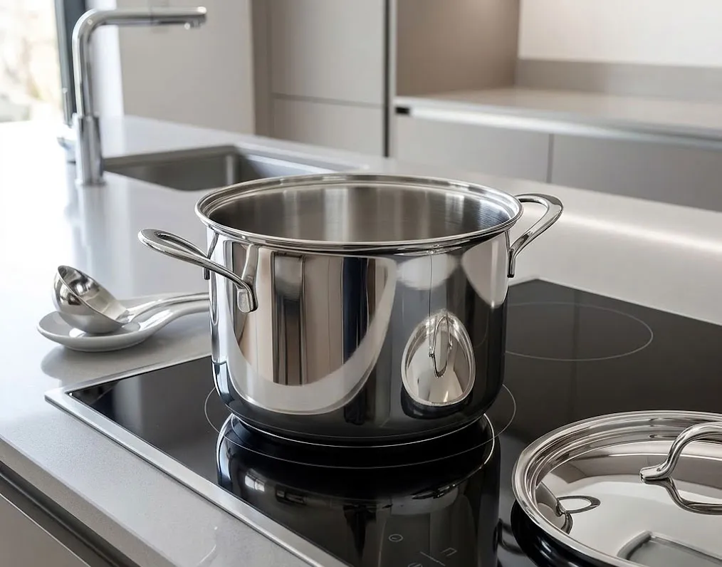 Thân nồi inox 18/10 cao cấp sáng bóng và bền bỉ