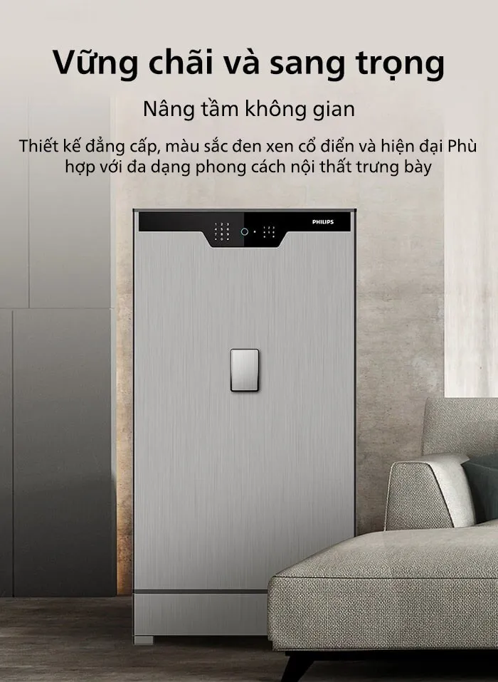 Két sắt Philips SBX702 là dòng két sắt điện tử thông minh của Philips