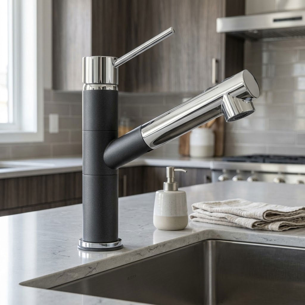 Hafele HF-GC311 có thiết kế gọn gàng, phù hợp mọi không gian bếp