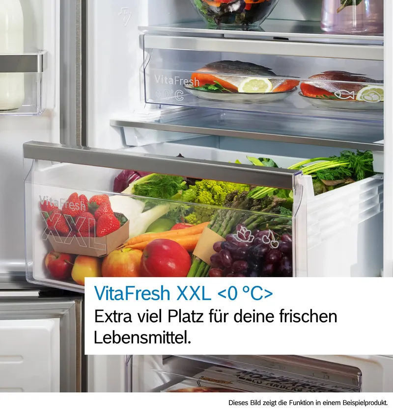 Tủ lạnh Bosch KFD96APEA được trang bị ngăn Vita Fresh