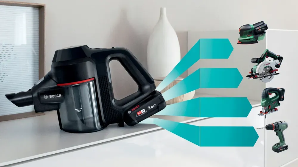 Pin Bosch 18V 3.0Ah sử dụng liên tục 40 phút