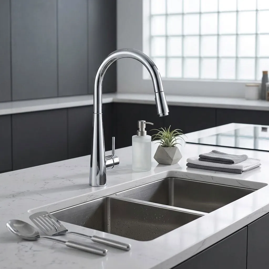 Vòi rửa bát Hafele Augustus HT-C250 570.51.000 có độ bền cao