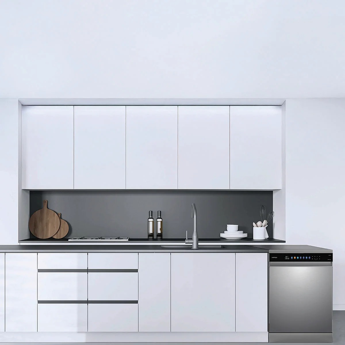 Máy rửa chén độc lập Hafele HDW-F6053S có sức chứa 15 bộ châu Âu