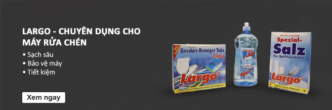 Chất tẩy rửa chuyên biệt máy rửa bát