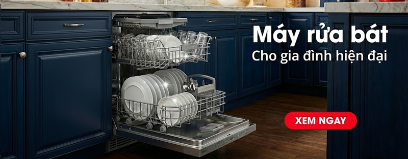 Máy rửa bát cho gia đình hiện đại