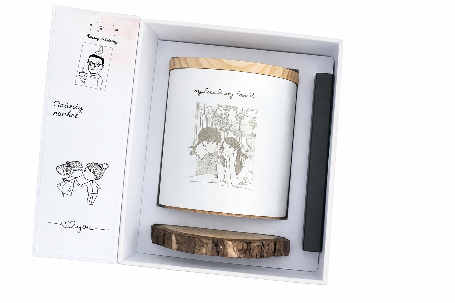 Nến Thơm Khắc Tên & Thông Điệp Ẩn