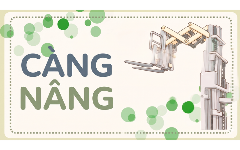 Càng Nâng Kéo Dài Kiểu Pantograph (Pantograph Reach Fork) Là Gì? Cấu Tạo Và Ứng Dụng