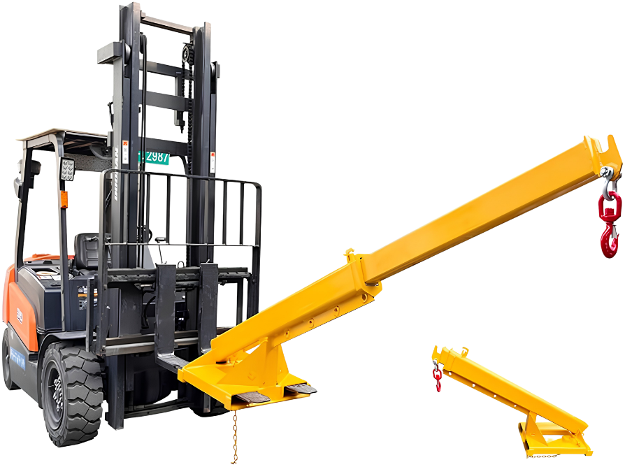 Cấu tạo cơ khí chi tiết và các bộ phận chịu lực của bộ cẩu xe nâng chuyên dụng
