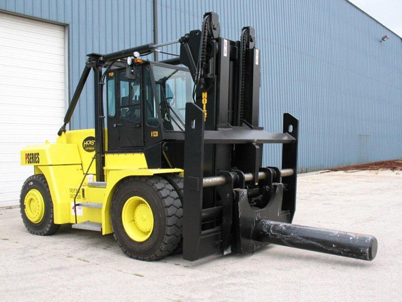 Bộ ty nâng xe nâng Ram Attachment dạng chốt tròn đâm tâm chuyên dụng cho hàng cuộn