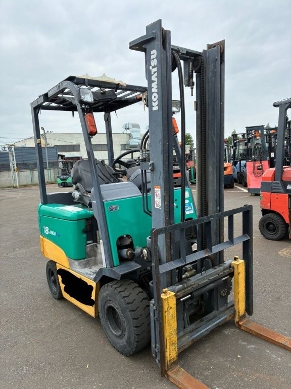 Hệ thống càng nâng và bộ dịch giá thủy lực side shifter xe nâng điện Komatsu 1.8 tấn