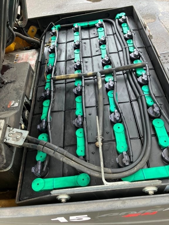 bình ắc quy Lifttop 48V 468Ah xe nâng điện ngồi lái cũ Komatsu FB15-12
